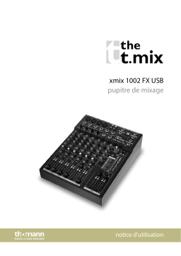 the t.mix xmix 1002 FX USB Mode d'emploi