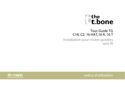 the t.bone Tour Guide TG 16 R Une information important