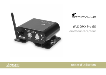 Stairville WLS-DMX Pro G5 Une information important | Fixfr