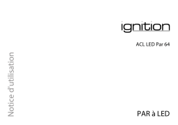 Ignition ACL LED Par 64 Une information important