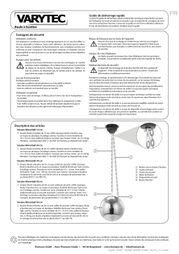 Varytec Mirror Ball 20cm Guide de démarrage rapide