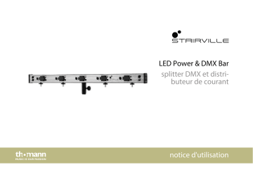 Stairville LED Power & DMX Bar Une information important | Fixfr