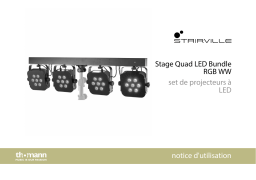 Stairville Stage Quad LED Bundle RGB WW Une information important