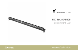 Stairville Led Bar 240/8 RGB DMX 30° Une information important