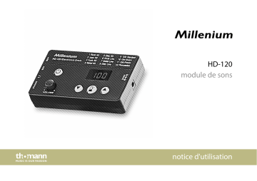 Millenium HD-120 E-Drum Set Une information important | Fixfr