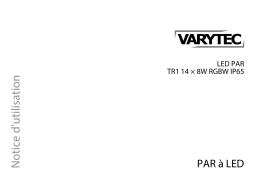 Varytec LED PAR TR1 14x8W RGB WW IP65 Une information important