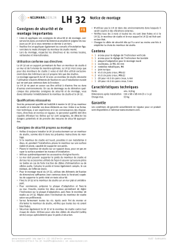 Neumann LH 32 Mode d'emploi