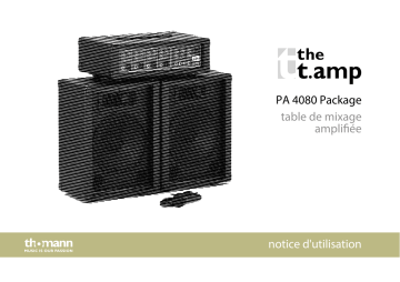 the t.amp PA 4080 Package Mode d'emploi | Fixfr
