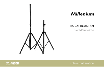 Millenium BS-2211B MKII Set Mode d'emploi | Fixfr