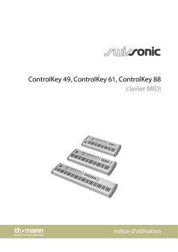 swissonic ControlKey 88 Mode d'emploi