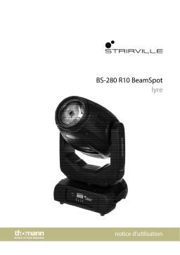 Stairville BS-280 R10 BeamSpot Notice | AI Chat & PDF