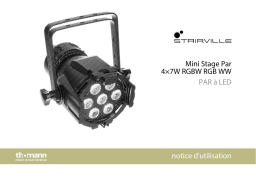 Stairville Mini Stage PAR 7x4W RGBW Une information important