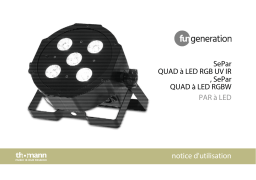 Fun Generation SePar Quad LED RGBW IR Mode d'emploi