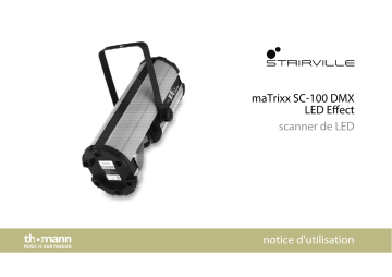 Stairville maTrixx SC-100 DMX LED Effect Une information important | Fixfr