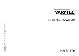 Varytec Giga Bar 240 LED CW/WW 30° Une information important