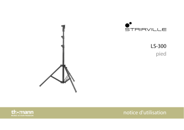 Stairville LS-300 Lighting Stand SoftStop Une information important | Fixfr