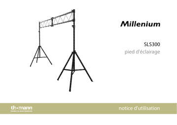 Millenium SLS300 Lighting Stand Mode d'emploi | Fixfr