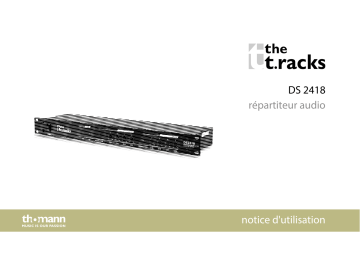 The t.racks DS2418 Mode d'emploi | Fixfr