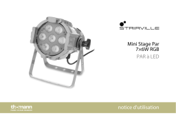 Stairville Mini Stage Par 7x6W RGB Grey Une information important