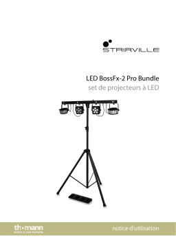 Stairville LED BossFX-2 Pro Bundle Une information important