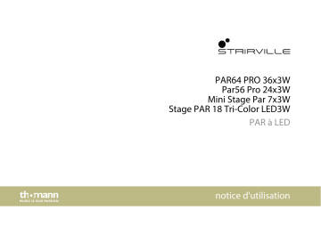Stairville LED Par56 Pro 24x3W black RGB Une information important | Fixfr