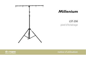 Millenium LST-250 Lighting Stand Mode d'emploi | Fixfr