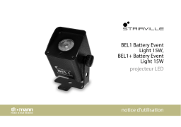 Stairville BEL1 Battery Event Light 15W Une information important