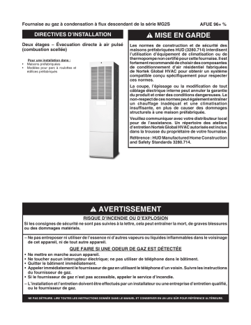 Intertherm MG2S Guide d'installation | Fixfr