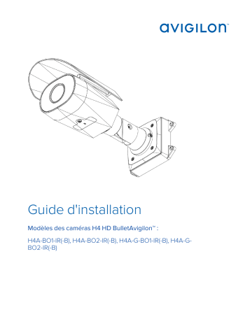 Avigilon H4A Bullet Camera Guide d'installation | Fixfr