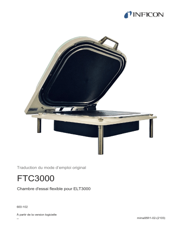 INFICON FTC3000, Flexible chamber Manuel du propriétaire | Fixfr