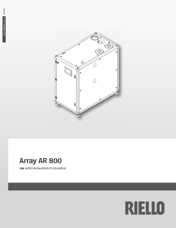 Riello ARRAY AR-800 Installation manuel | Fixfr