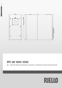 Riello RTC 3800-80 Mode d'emploi