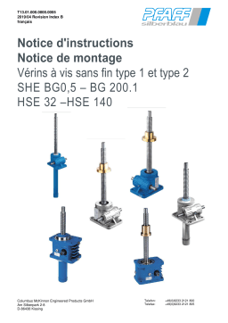 Pfaff-silberblau OM Pfaff SHE HSE Index B-FR Manuel du propriétaire