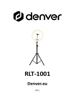 Denver RLT-1001 10" LED Ring light Manuel utilisateur