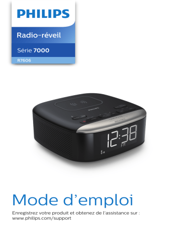 Philips TAR7606/10 Radio-réveil Manuel utilisateur | Fixfr