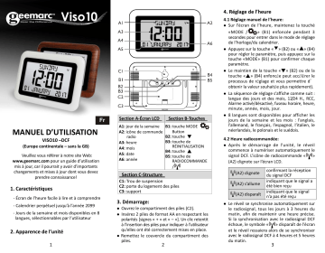 Geemarc VISO10 Mode d'emploi | Fixfr