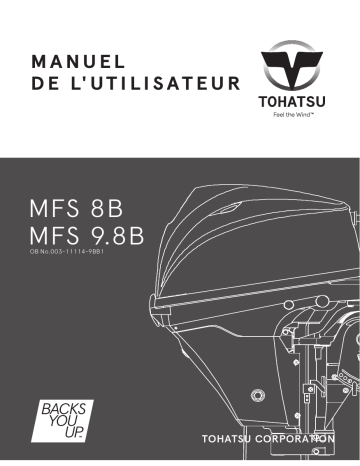 MFS 8B | TOHATSU MFS 9.8B Manuel du propriétaire | Fixfr
