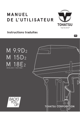 TOHATSU M 15D2 Manuel du propriétaire