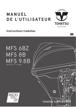 TOHATSU MFS 6BZ Manuel du propriétaire