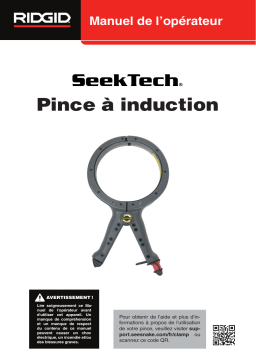 RIDGID Pince de signal d’induction SeekTech Manuel utilisateur