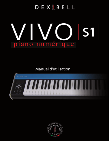 Dexibell VIVO S1 Stage Piano Manuel du propriétaire | Fixfr