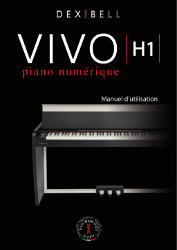 Dexibell VIVO H1 Home Piano Manuel du propriétaire