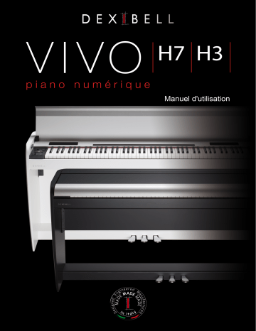 VIVO H3 | Dexibell VIVO H7 Home Piano Manuel du propriétaire | Fixfr