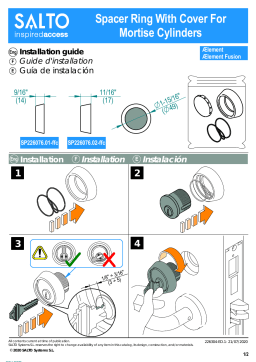 Salto Ælement Electronic Lock Manuel du propriétaire