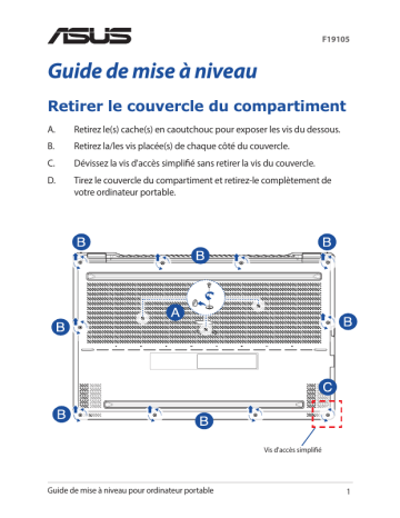 GU603ZW | GU603ZE | GU603ZX | Asus GU603ZM Laptop Manuel du propriétaire | Fixfr