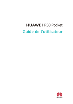 Huawei P50 Pocket Manuel utilisateur