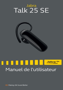 Jabra Talk 25 SE Manuel utilisateur