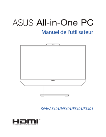 Zen AiO 24 M5401 | Asus Zen AiO F5401 All-in-One PC Manuel utilisateur | Fixfr