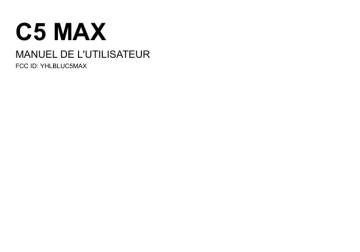 Blu C5 Max Manuel du propriétaire | Fixfr