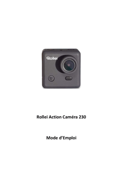 Rollei Actioncam 230 Manuel utilisateur